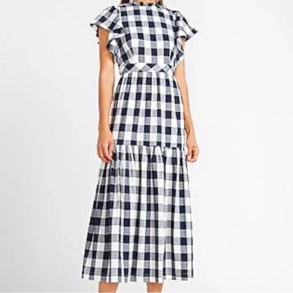 Lady Gang x Express NWT Gingham Dress size 8